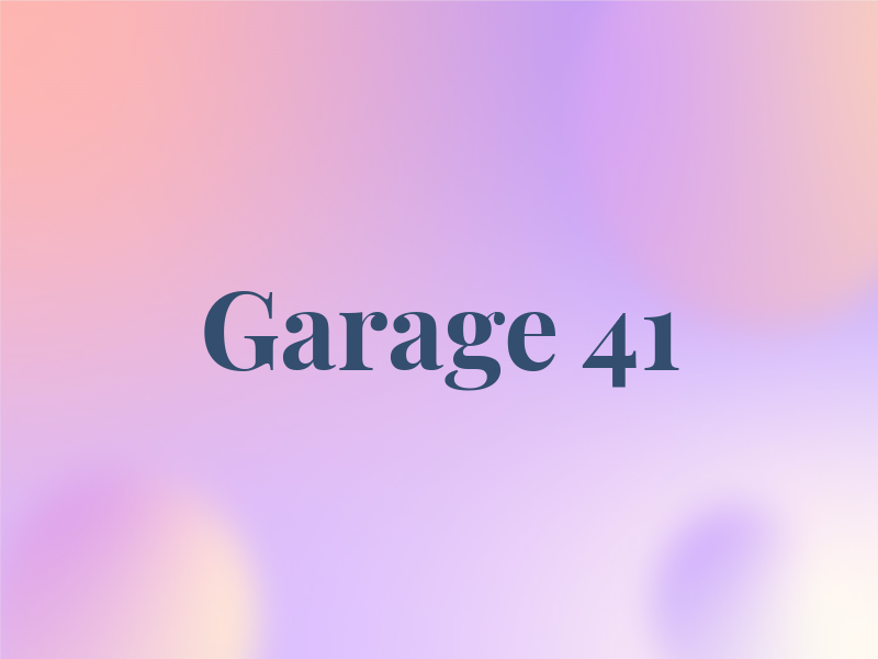 Garage 41