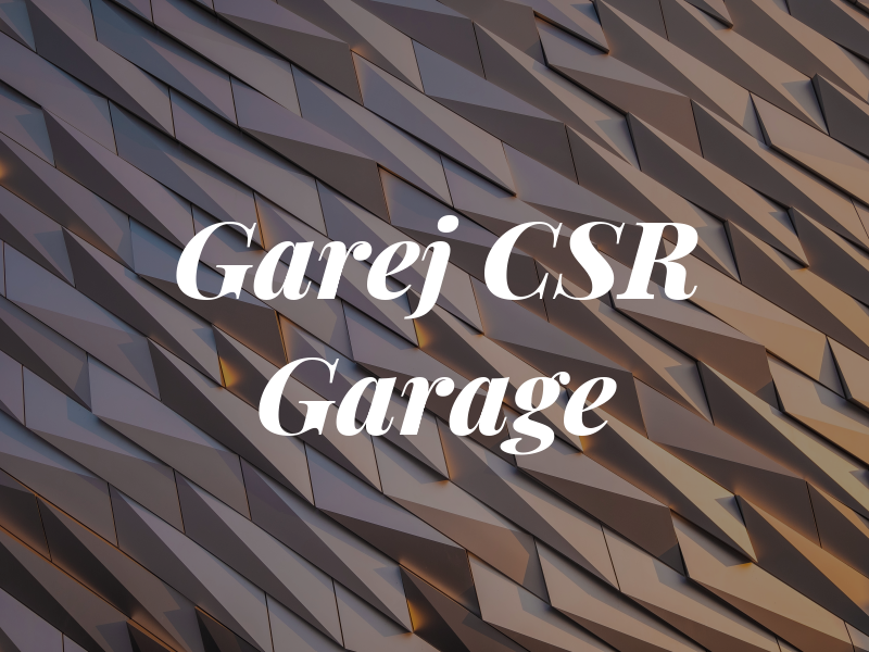 Garej CSR Garage