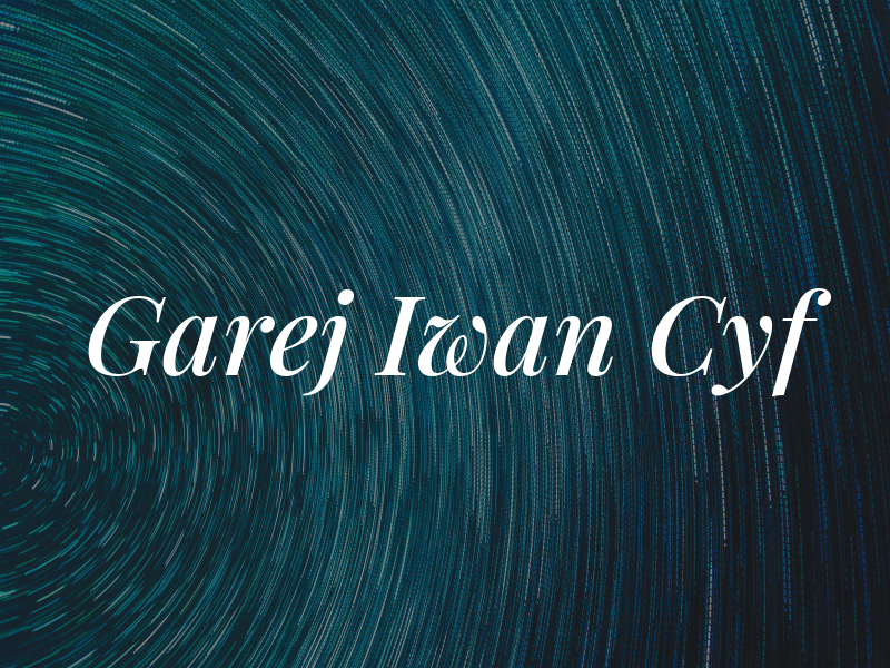 Garej Iwan Cyf