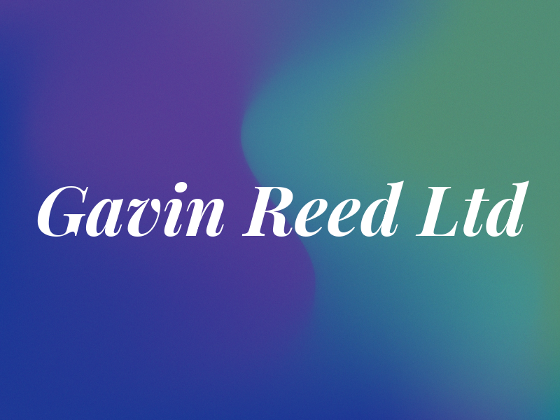 Gavin Reed Ltd