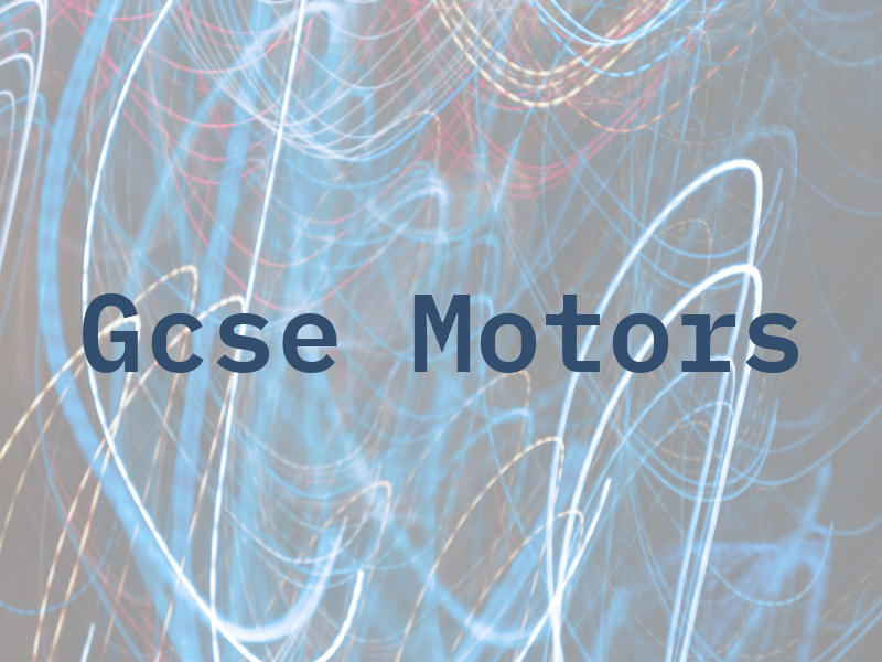 Gcse Motors