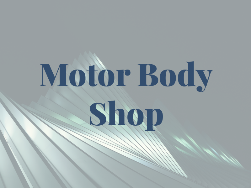 Gee Motor Body Shop