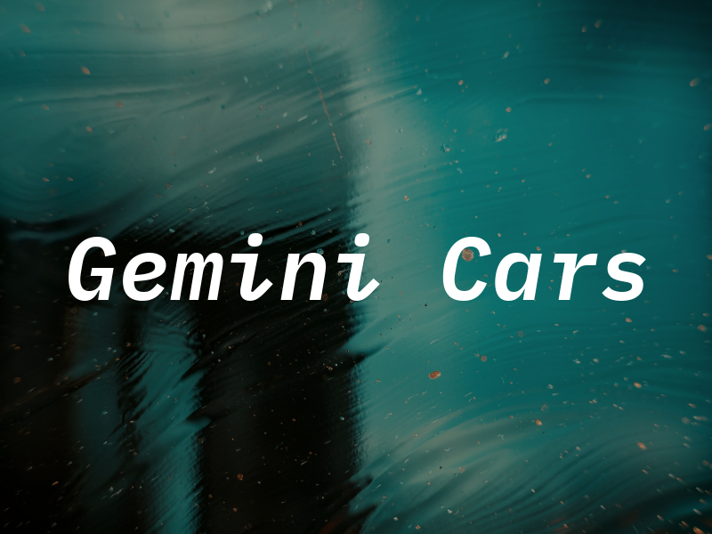 Gemini Cars
