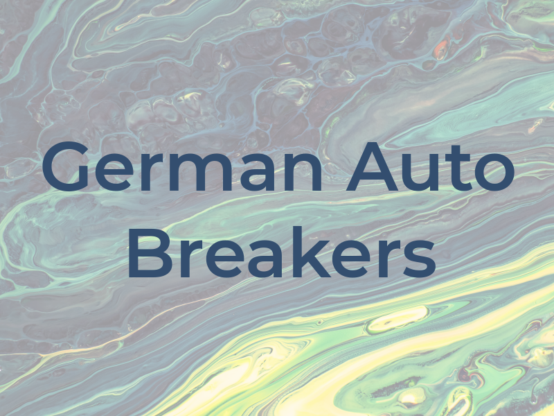 German Auto Breakers