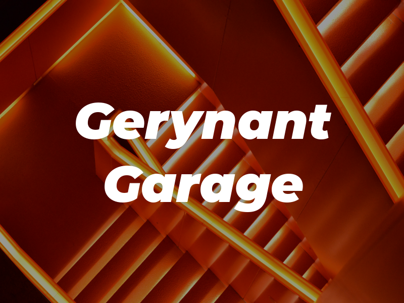 Gerynant Garage