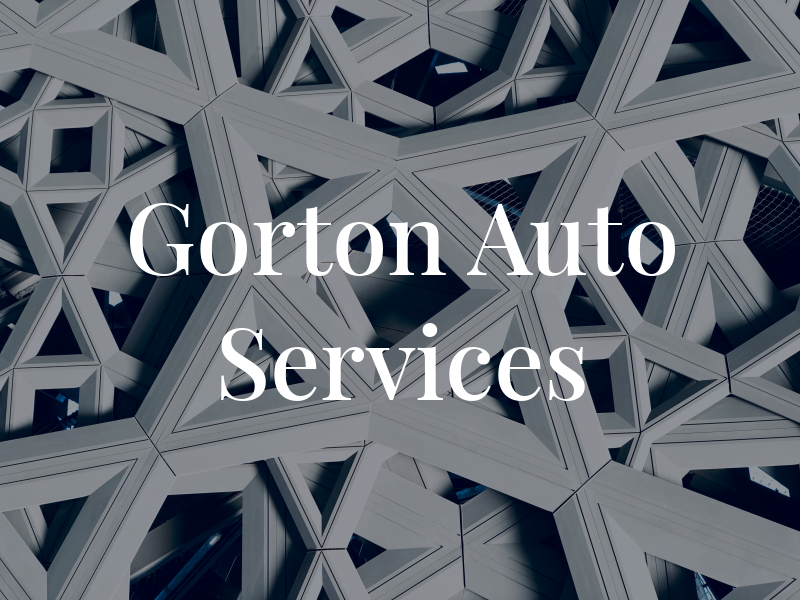 Gorton Auto Services