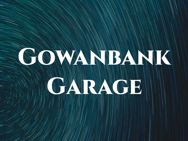 Gowanbank Garage