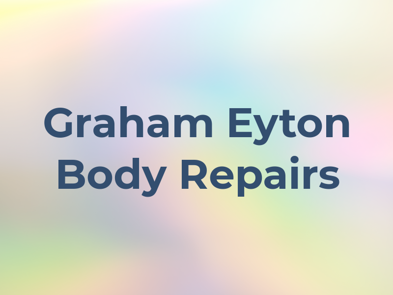 Graham Eyton Body Repairs