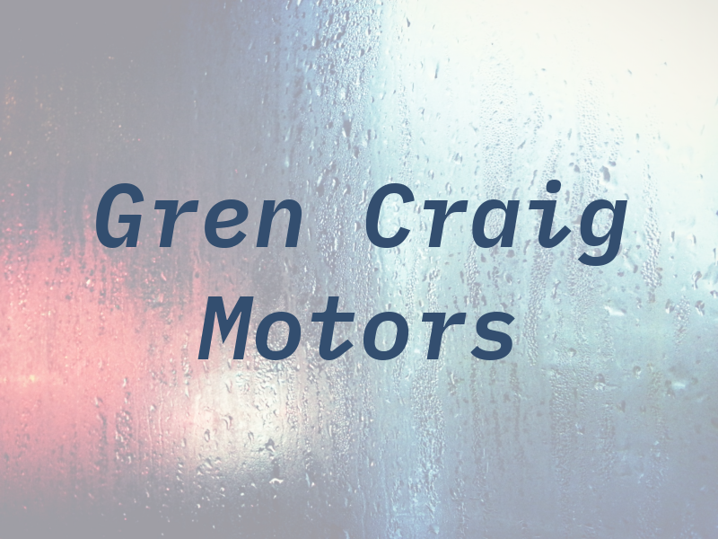 Gren Craig Motors Ltd