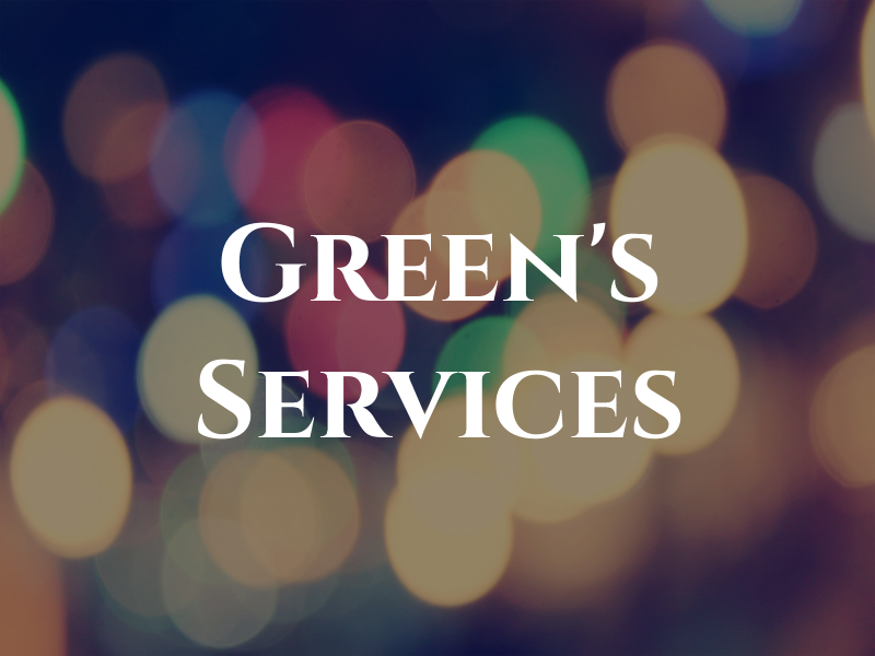 Green's Services