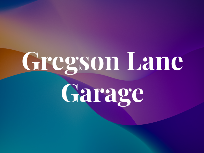 Gregson Lane Garage Ltd