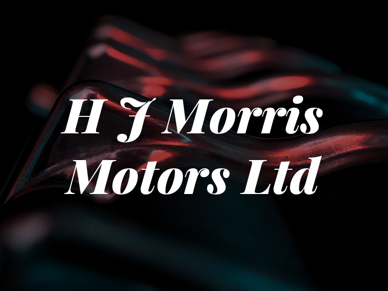 H J Morris Motors Ltd