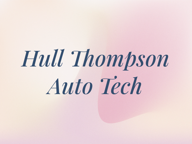 Hull Thompson Auto Tech