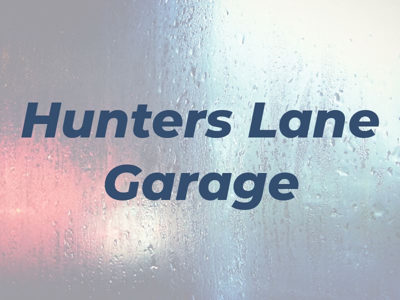 Hunters Lane Garage