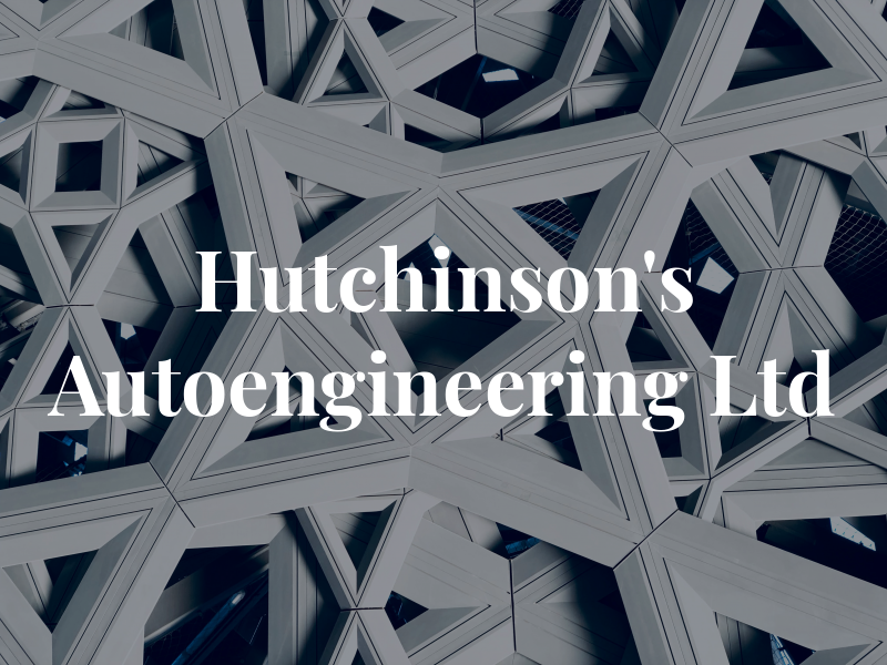 Hutchinson's Autoengineering Ltd