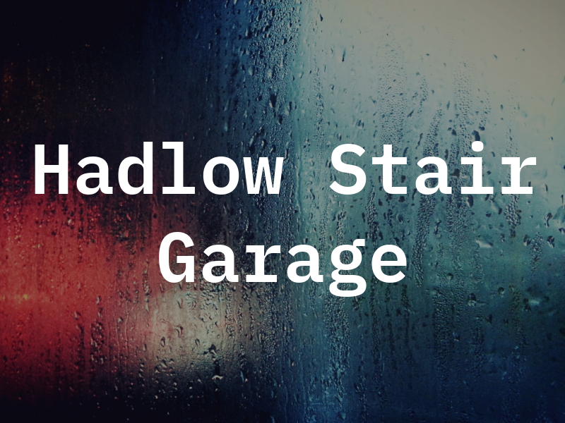 Hadlow Stair Garage