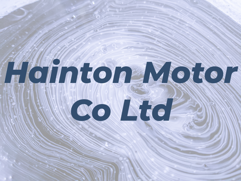 Hainton Motor Co Ltd