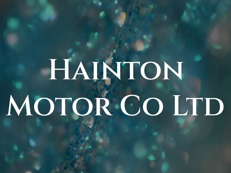 Hainton Motor Co Ltd