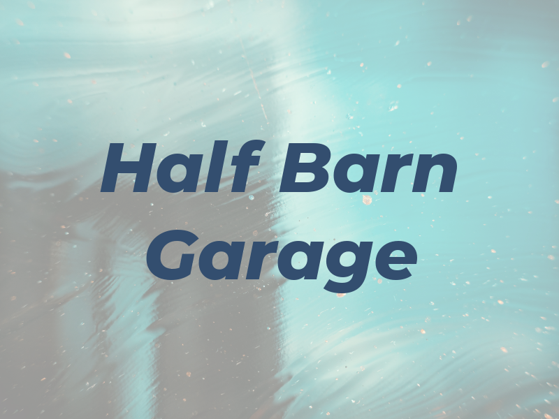 Half Barn Garage