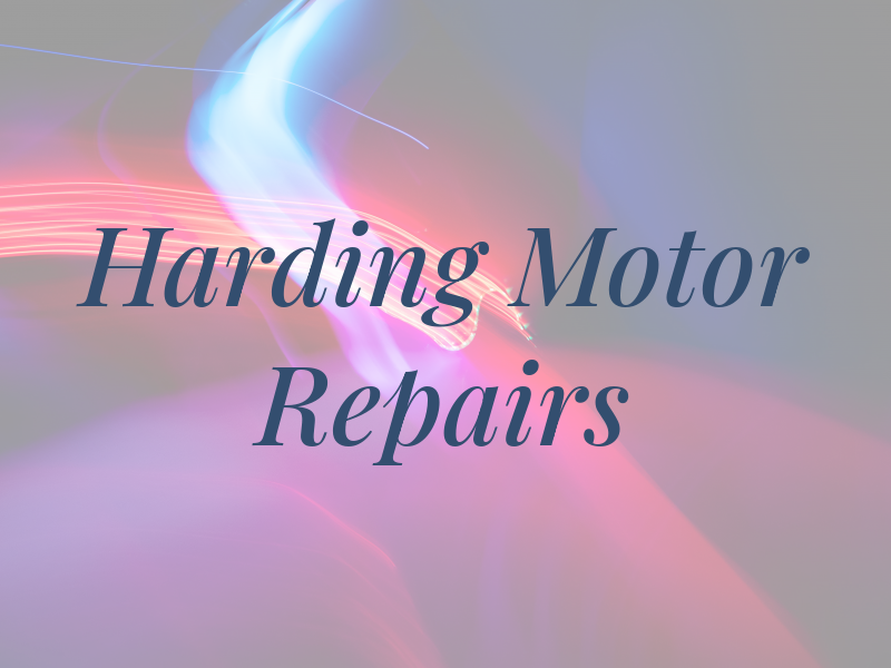 Harding Motor Repairs
