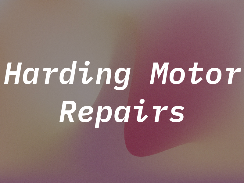 Harding Motor Repairs