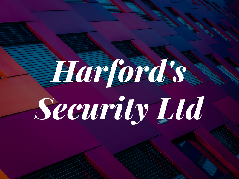 Harford's Security Ltd