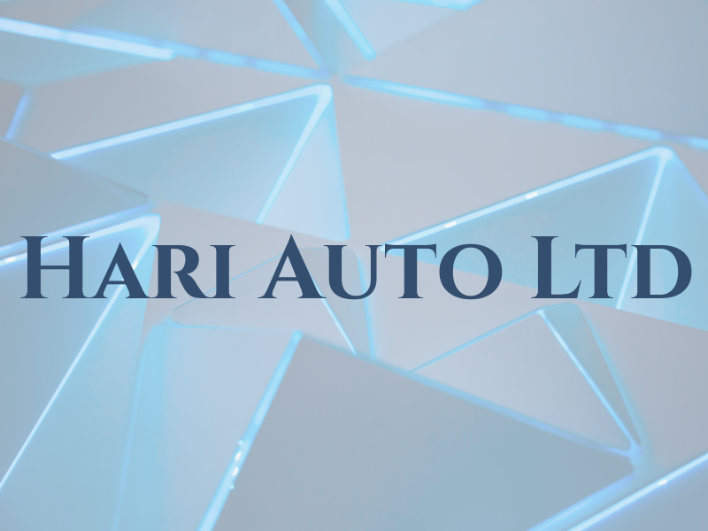 Hari Auto Ltd