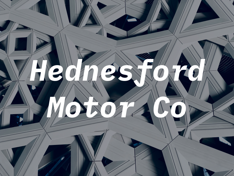Hednesford Motor Co