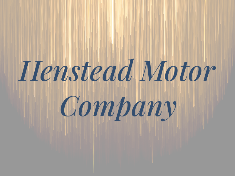 Henstead Motor Company