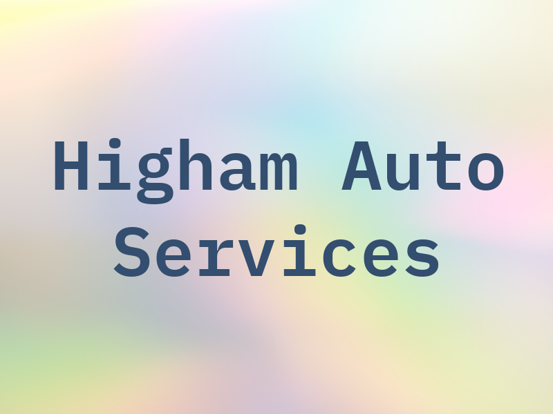 Higham Auto Services