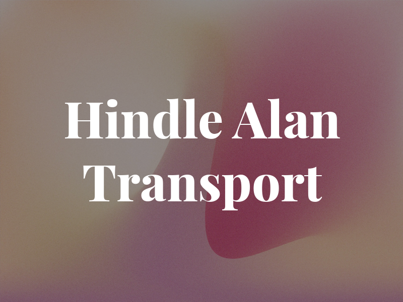 Hindle Alan Transport Ltd