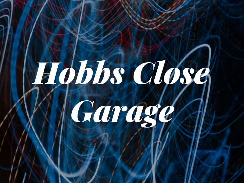 Hobbs Close Garage