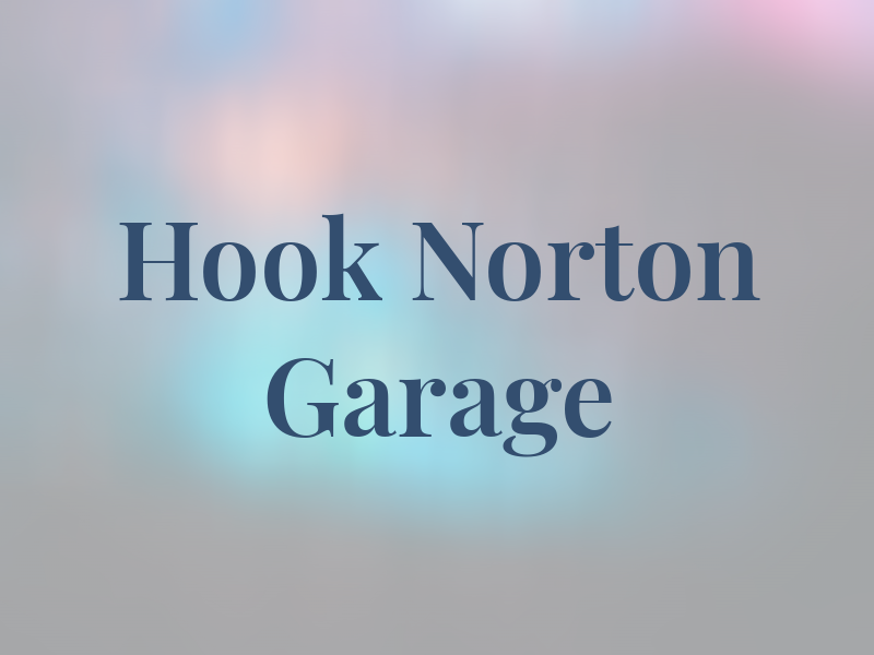 Hook Norton Garage