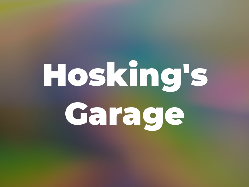 Hosking's Garage