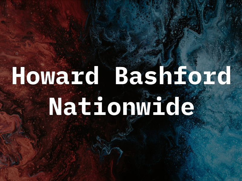 Howard Bashford Nationwide