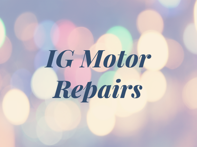 IG Motor Repairs