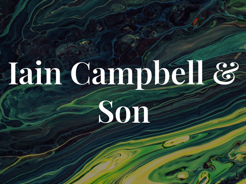 Iain Campbell & Son