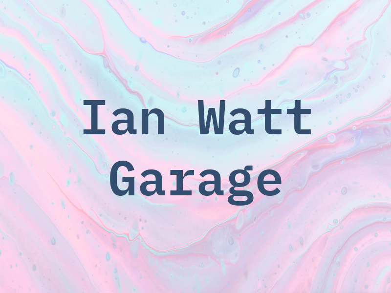 Ian Watt Garage