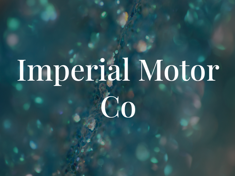 Imperial Motor Co