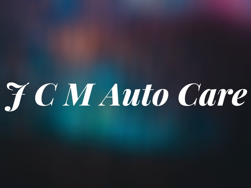 J C M Auto Care