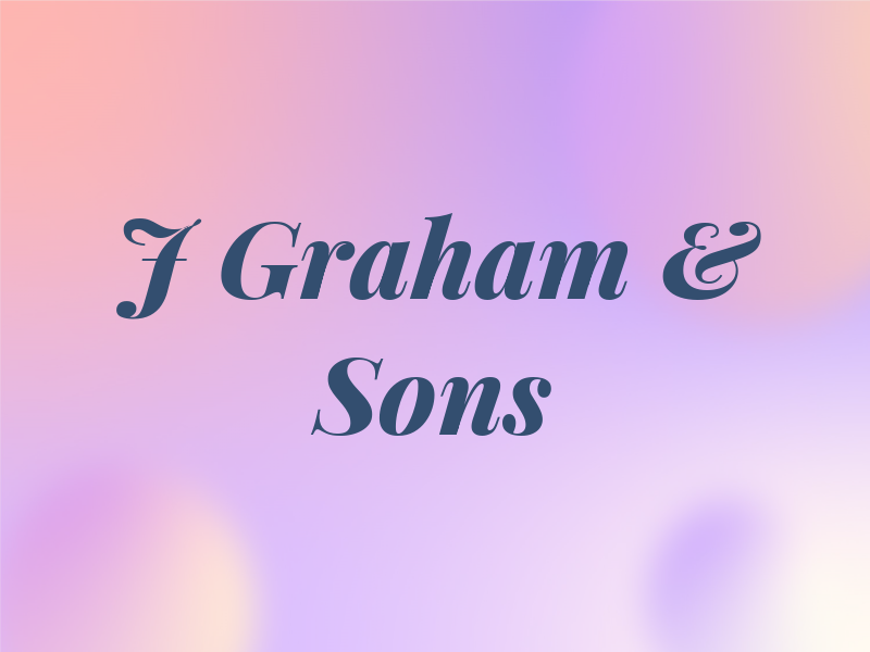 J Graham & Sons