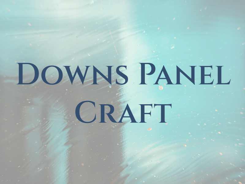 J Downs Panel Craft