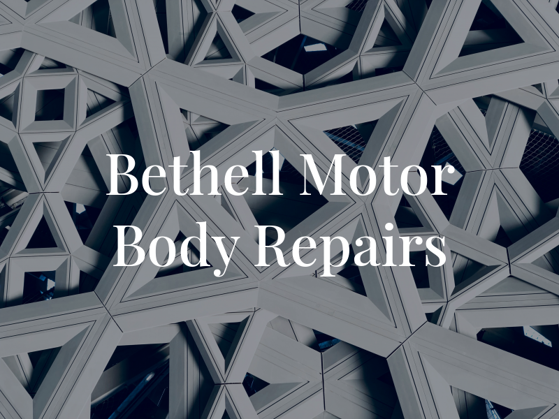 J F Bethell Motor Body Repairs