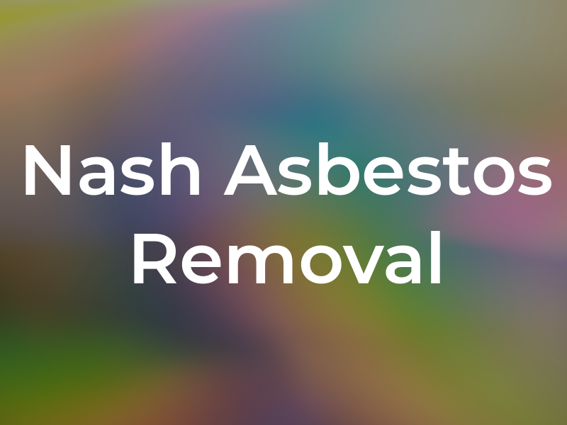 J Nash Asbestos Removal Ltd