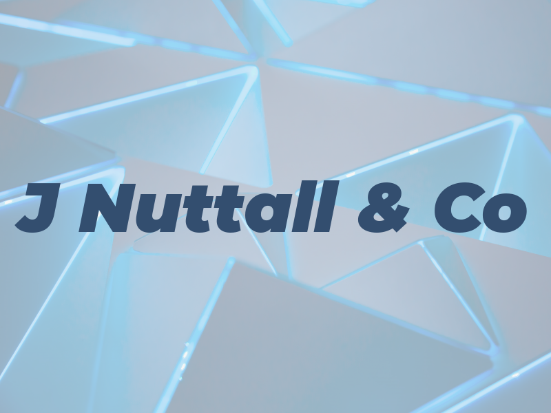 J Nuttall & Co