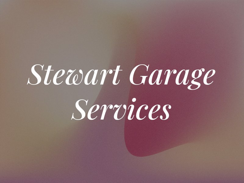 J Stewart Garage Services