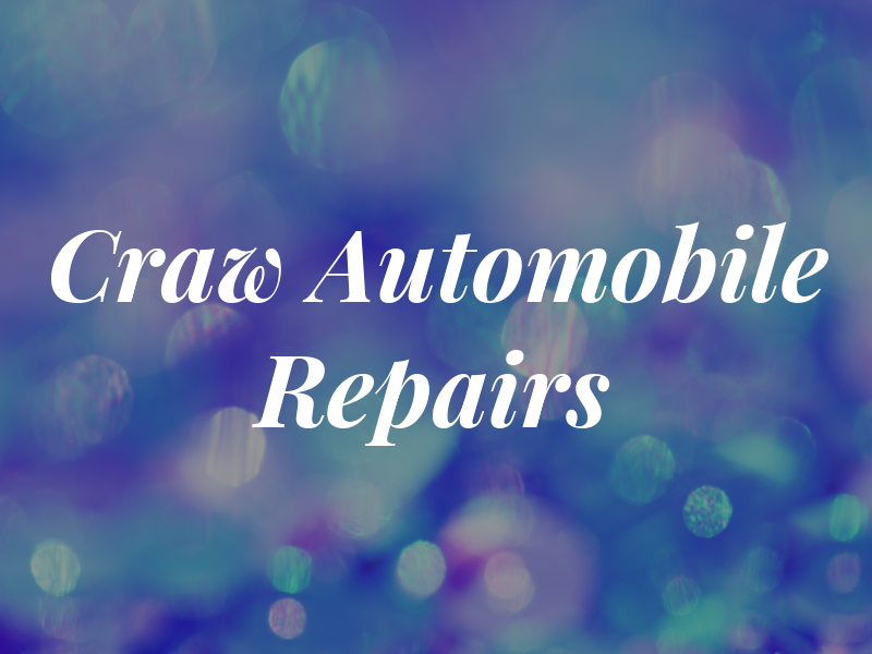 J P Craw Automobile Repairs