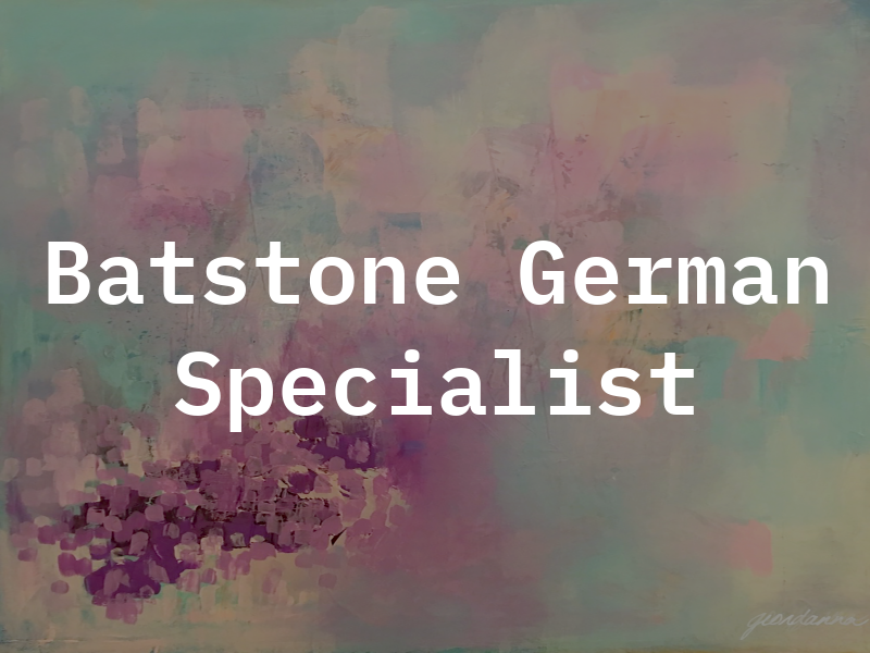 J S Batstone German CAR Specialist