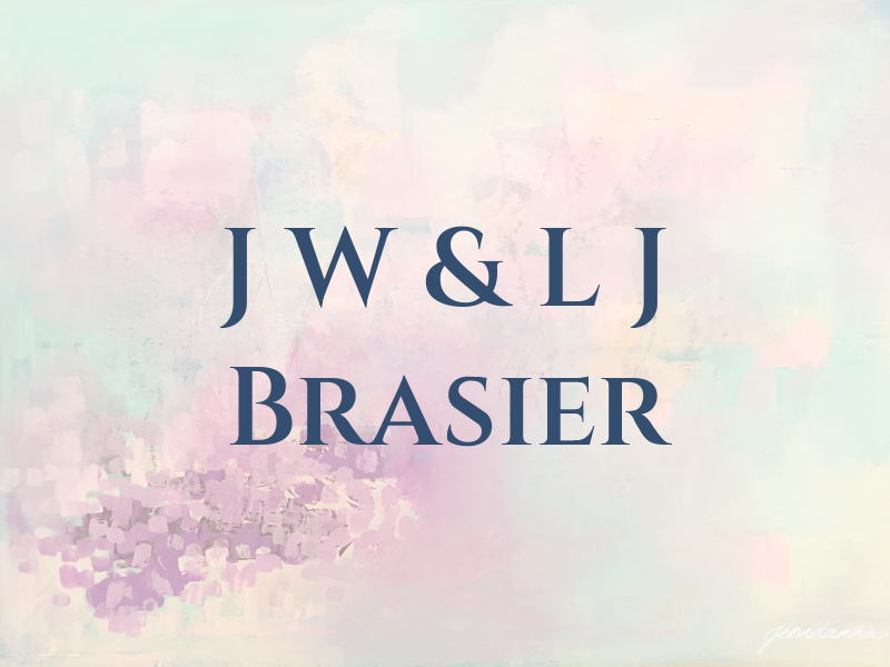 J W & L J Brasier