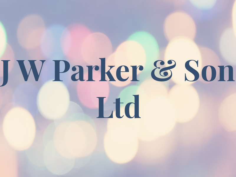 J W Parker & Son Ltd